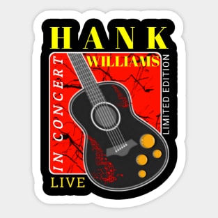 Hank Williams Sticker